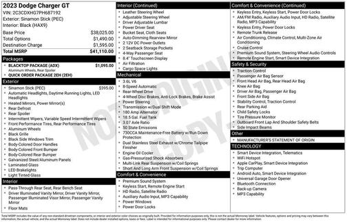 2023 Dodge Charger GT