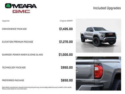 Sterling Metallic 2026 GMC Canyon Elevation