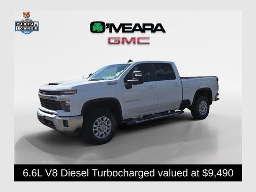 Summit White 2024 Chevrolet Silverado 2500 LT