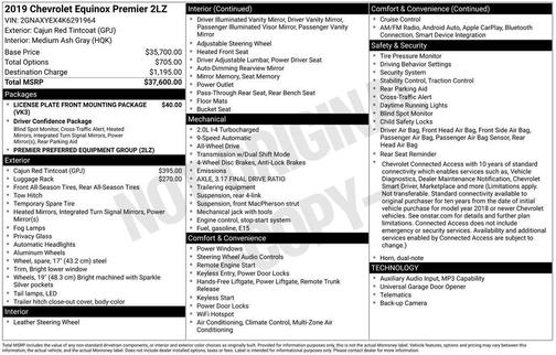 Cajun Red Tintcoat 2019 Chevrolet Equinox Premier