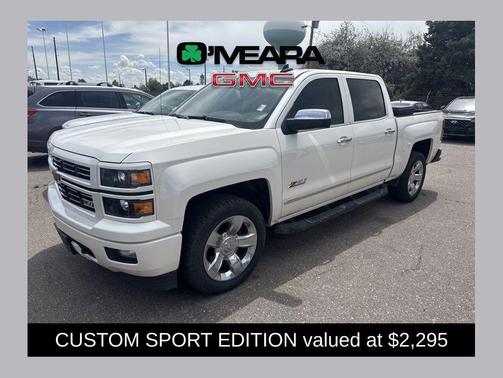White Diamond Tricoat 2015 Chevrolet Silverado 1500 LTZ