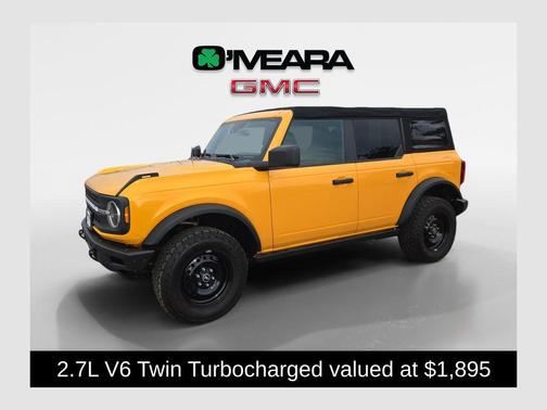 Cyber Orange Metallic Tricoat 2022 Ford Bronco Black Diamond