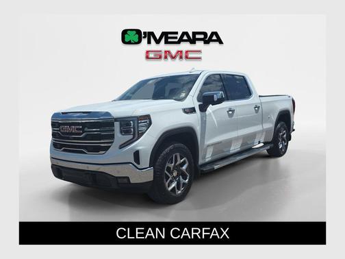 White 2024 GMC Sierra 1500 SLT