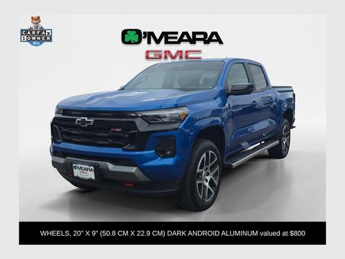 Glacier Blue Metallic 2023 Chevrolet Colorado Z71