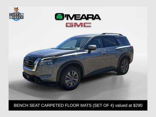 Gun Metallic 2024 Nissan Pathfinder SV 4WD