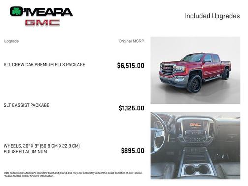 2018 GMC Sierra 1500 SLT