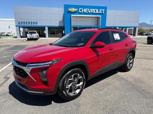 Red 2026 Chevrolet Trax LT