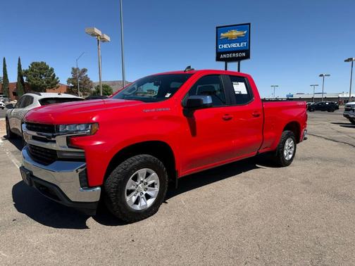 Red 2020 Chevrolet Silverado 1500 LT