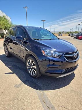 Dark Moon Blue Metallic 2021 Buick Encore Preferred