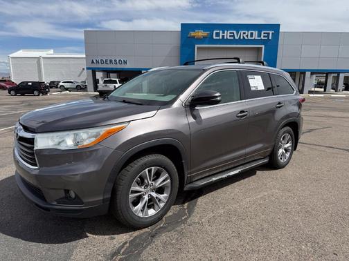 Predawn Gray Mica 2014 Toyota Highlander XLE