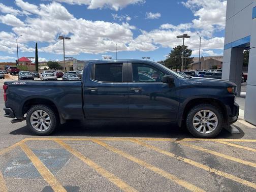Northsky Blue Metallic 2021 Chevrolet Silverado 1500 Custom