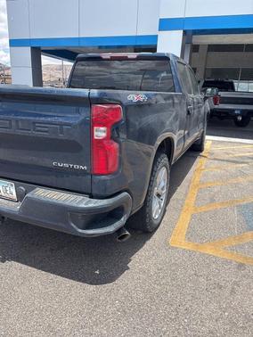 Northsky Blue Metallic 2021 Chevrolet Silverado 1500 Custom