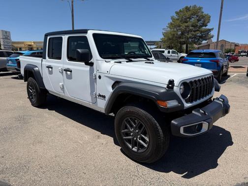 Bright White Clearcoat 2025 Jeep Gladiator Sport