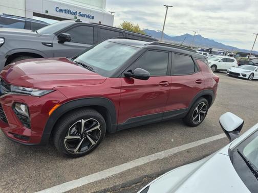 Crimson Metallic 2023 Chevrolet Trailblazer RS