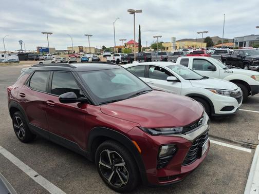 Crimson Metallic 2023 Chevrolet Trailblazer RS