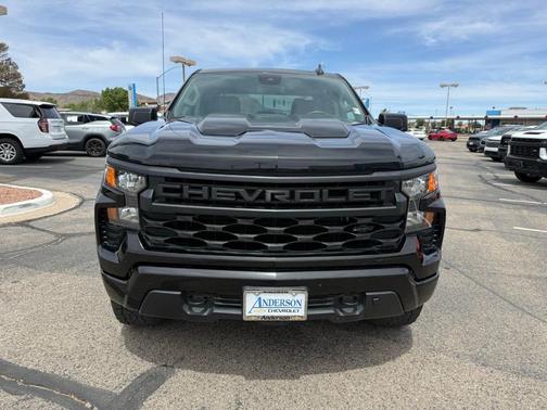 Black 2023 Chevrolet Silverado 1500 Custom Trail Boss