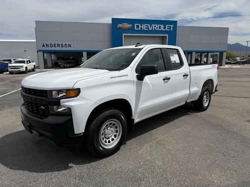 Summit White 2021 Chevrolet Silverado 1500 WT