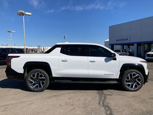 Summit White 2025 Chevrolet Silverado EV RST