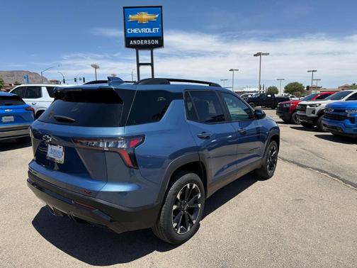 Lakeshore Blue Metallic 2025 Chevrolet Equinox RS