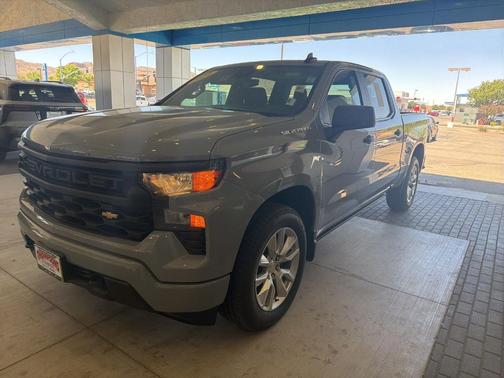 Slate Gray Metallic 2024 Chevrolet Silverado 1500 Custom