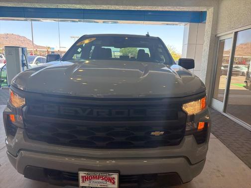 Slate Gray Metallic 2024 Chevrolet Silverado 1500 Custom