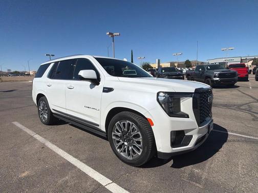 White Frost Tri-Coat 2024 GMC Yukon Denali Ultimate