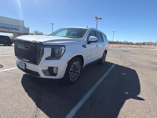 White Frost Tri-Coat 2024 GMC Yukon Denali Ultimate