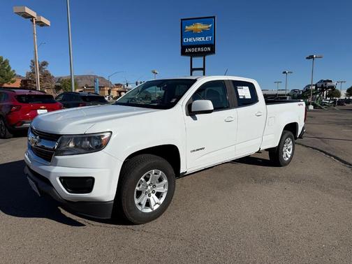 Summit White 2020 Chevrolet Colorado LT