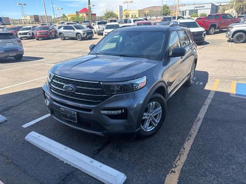 Gray Metallic 2021 Ford Explorer XLT