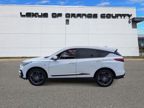 White Diamond Pearl 2019 Acura RDX A-Spec
