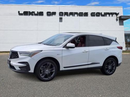 White Diamond Pearl 2019 Acura RDX A-Spec