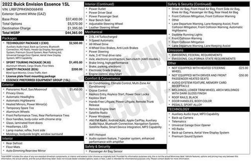 2022 Buick Envision AWD Essence