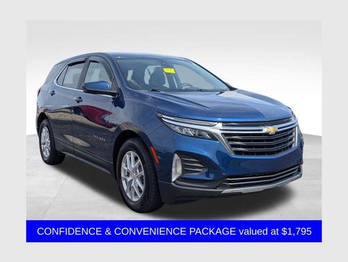 Blue Glow Metallic 2022 Chevrolet Equinox 1LT