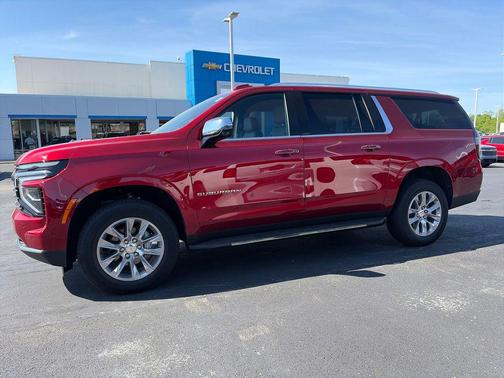Radiant Red Tintcoat 2025 Chevrolet Suburban Premier