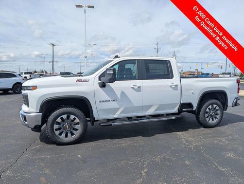 Summit White 2026 Chevrolet Silverado 2500 LT
