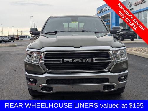Olive Green Pearlcoat 2021 RAM 1500 Big Horn/Lone Star