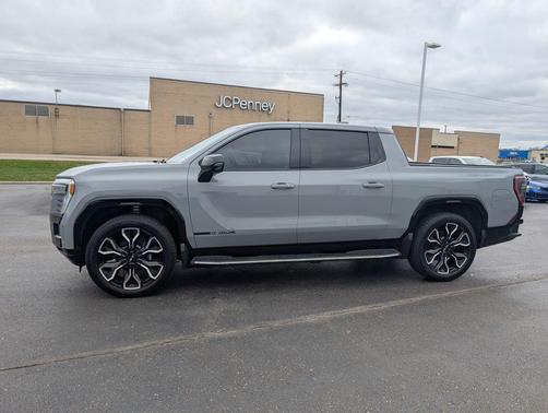Thunderstorm Gray 2025 GMC Sierra EV Extended Range Denali