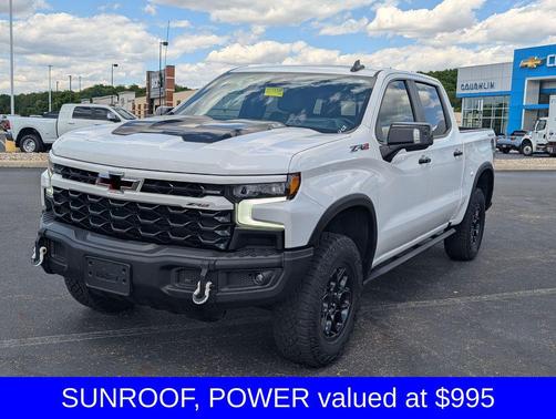 Summit White 2023 Chevrolet Silverado 1500 ZR2