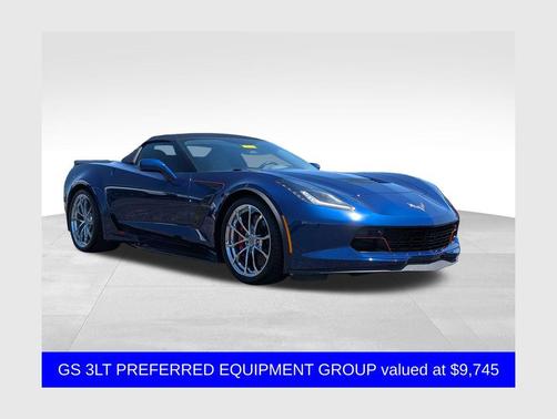 Admiral Blue Metallic 2017 Chevrolet Corvette Grand Sport