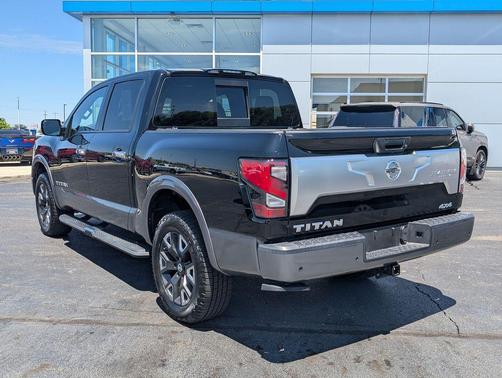 Super Black 2021 Nissan Titan Platinum Reserve