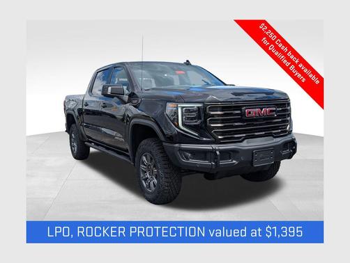 Onyx Black 2026 GMC Sierra 1500 AT4X