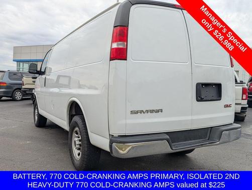 2022 GMC Savana 2500 Work Van