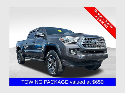Magnetic Gray Metallic 2016 Toyota Tacoma TRD Sport