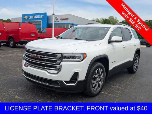 Summit White 2020 GMC Acadia FWD SLE
