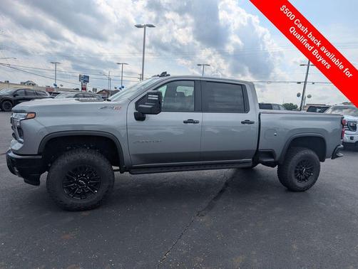 Sterling Gray Metallic 2026 Chevrolet Silverado 2500 Crew Cab, Standard Bed, XR2, 4WD