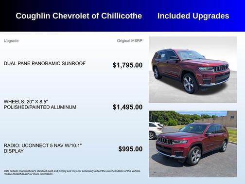 Velvet Red Pearlcoat 2021 Jeep Grand Cherokee L Limited
