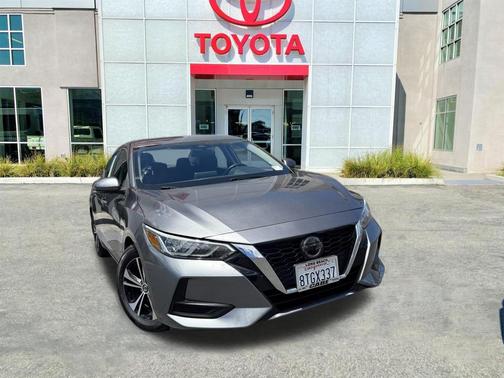 Gun Metallic 2020 Nissan Sentra SV
