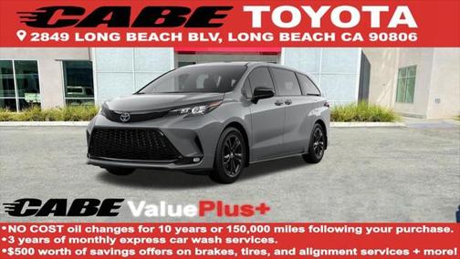 2025 Toyota Sienna XSE 7 Passenger