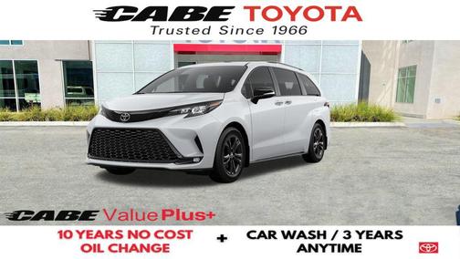 2026 Toyota Sienna XSE 7 Passenger
