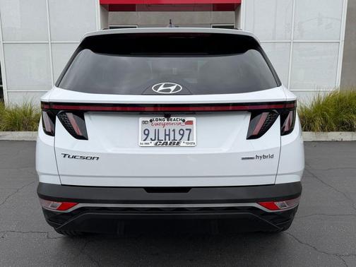White Pearl 2024 Hyundai TUCSON Hybrid SEL Convenience